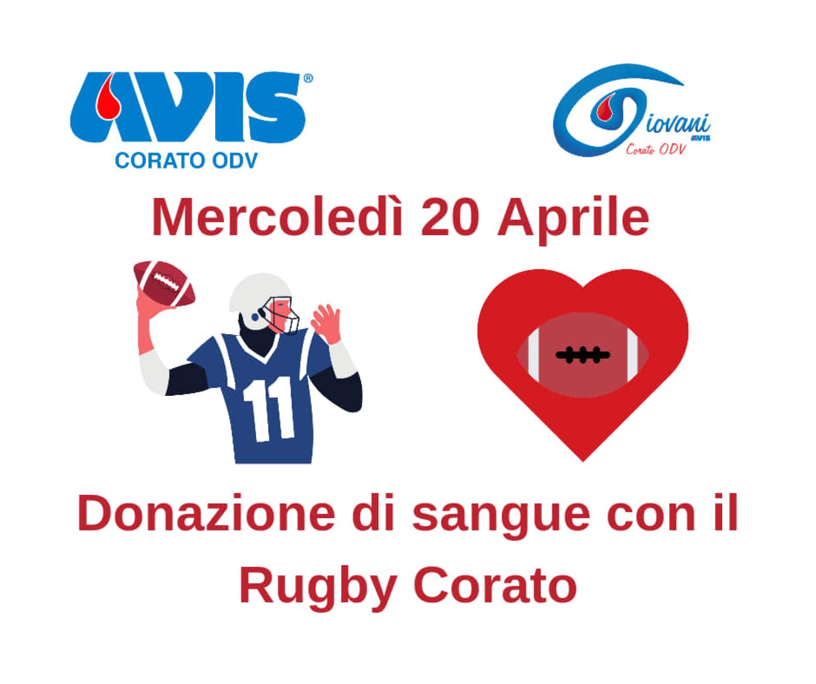 Donazione con il Rugby Corato
