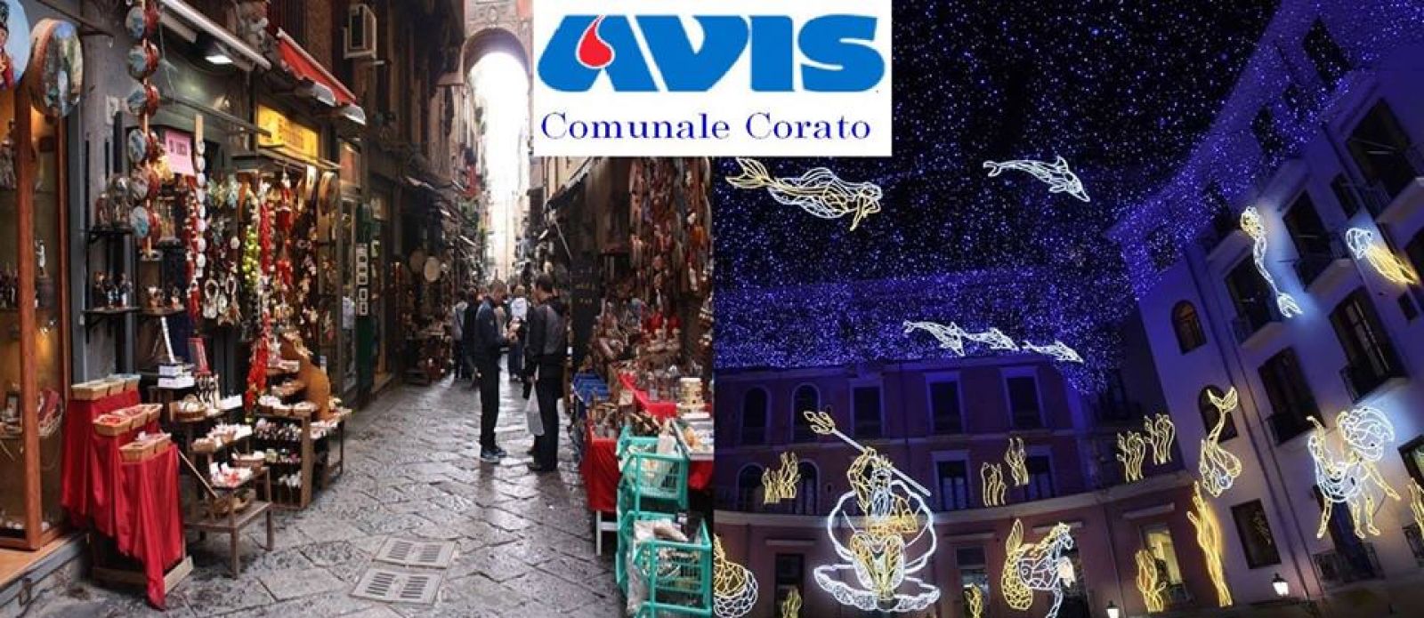 Passeggiata con AVIS - Napoli e Luci d&#039;Artista a Salerno