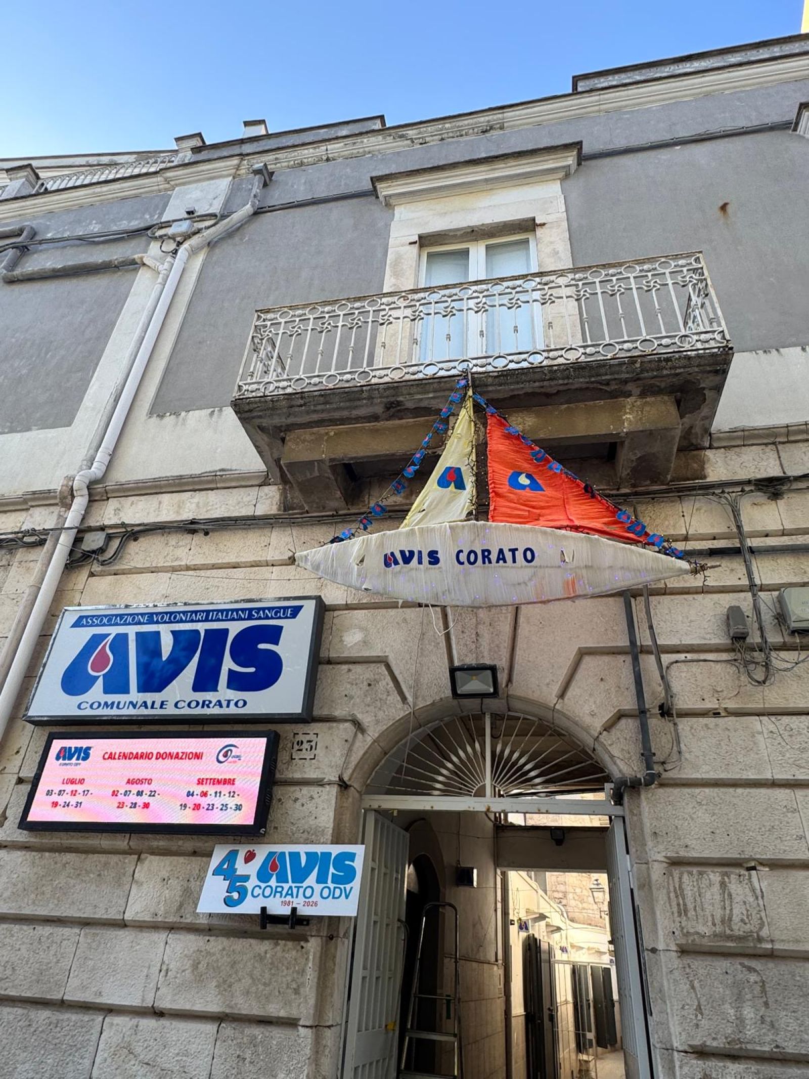 FESTA PATRONALE E DONAZIONI DI SANGUE